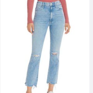 MOTHER DENIM Hustler Ankle Chew